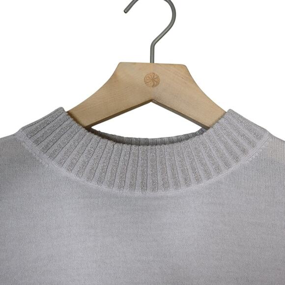 Club Monaco Womens XS Wool Blend Pullover Cuffed Sleeve Sweater - Picture 5 of 11